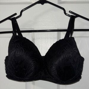Elegant Black Lace Bra